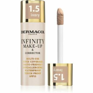 Dermacol Infinity vysoce krycí make-up SPF 15 odstín 1.5 Ivory 20 g obraz