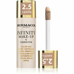 Dermacol Infinity vysoce krycí make-up SPF 15 odstín 2.5 Vanilla 20 g obraz