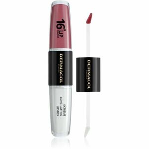 Dermacol 16H Lip Colour dlouhotrvající rtěnka a lesk na rty odstín 13 2x4 ml obraz