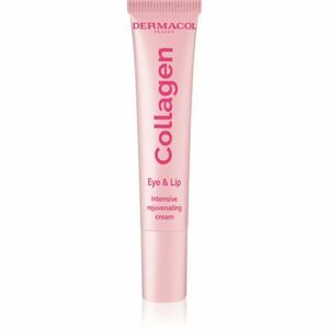 Dermacol Collagen intenzivní omlazující krém na oči a rty 15 ml obraz
