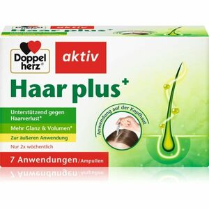Doppelherz Haar plus+ ampulky pro zdravé a krásné vlasy 7 ks obraz