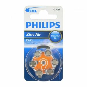 PHILIPS Baterie do naslouchadel 6 kusů obraz