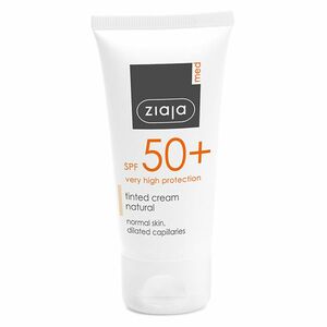 ZIAJA Med Tónovací krém SPF 50+ přirozený 50 ml obraz