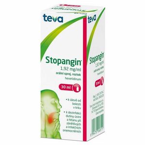 STOPANGIN Ústní sprej 1.92mg/ml 30 ml obraz