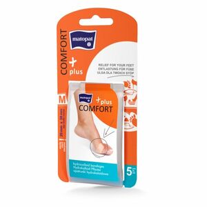 MATOPAT Comfort Plus hydrokoloidní náplast M 29 x 59 mm 5 kusů obraz