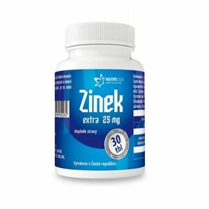 NUTRICIUS Zinek Extra 25 mg 30 tablet obraz