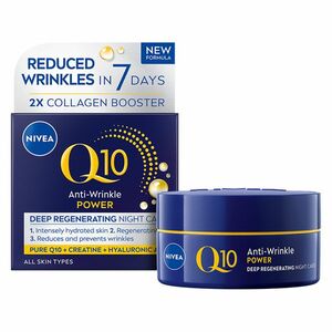 NIVEA Q10 Power noční krém proti vráskám 50 ml obraz