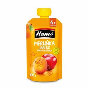 HAMÉ ovocná svačinka meruňka a jablko 100 g obraz