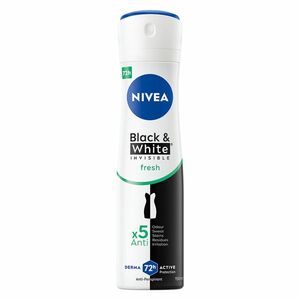NIVEA Invisible for B&W Fresh Sprej antiperspirant 150 ml obraz