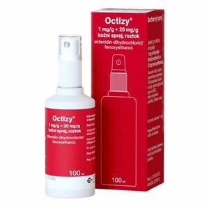 OCTIZY 1mg/g+20mg/g kožní sprej, roztok 100 ml obraz
