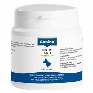 CANINA Biotin Forte 30 tablet obraz