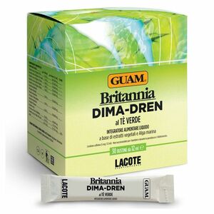 GUAM Britannia dima dren se zeleným čajem 30 sáčků obraz