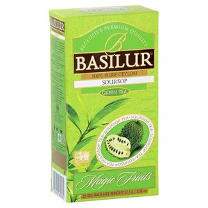 BASILUR Magic Green Soursop zelený čaj 25 sáčků obraz