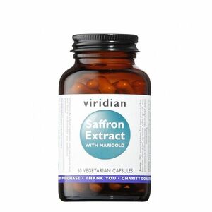 VIRIDIAN Nutrition Saffron Extract 60 kapslí obraz