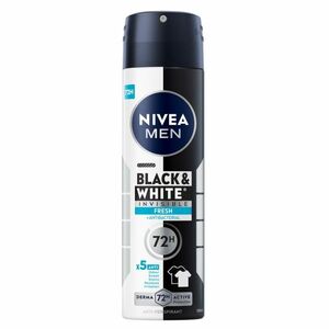 NIVEA Men Black & White Invisible Fresh Sprej antiperspirant 150 ml obraz