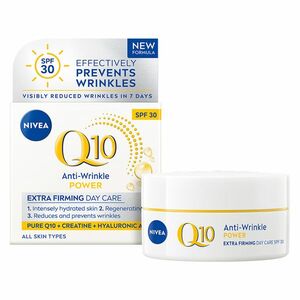 NIVEA Q10 Power Zpevňující denní krém proti vráskám OF 30 50 ml obraz