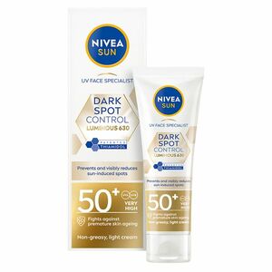NIVEA Sun Luminous630 Pleťový krém na opalování SPF50+ 40 ml obraz