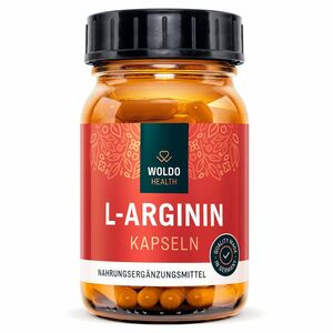 WOLDOHEALTH L-Arginin HCL 120 kapslí obraz