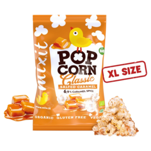 MIXIT Velký pocorn slaný karamel BIO 75 g obraz