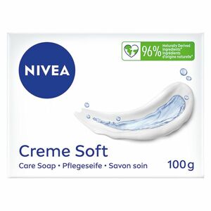 NIVEA Creme Soft Pečující krémové mýdlo Tuhé 100 g obraz