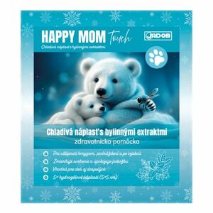 HAPPY MOM Touch chladivá náplast s bylinnými extrakty 5 x 5 cm 5 kusů obraz