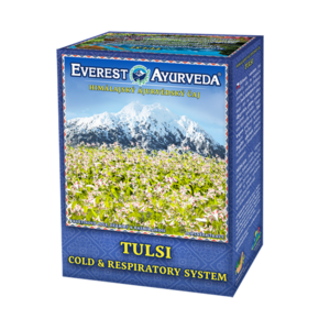 EVEREST AYURVEDA Tulsi krční oblast a průdušky sypaný čaj 100 g obraz