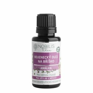NOBILIS TILIA Kojenecký olej na bříško Amálka 20 ml obraz