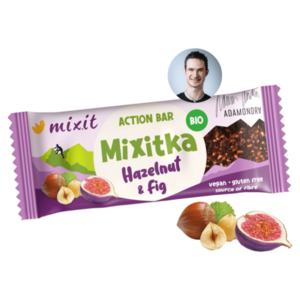 MIXIT Action mixitka Adama Ondry fík a lískový oříšek BIO 34 g obraz