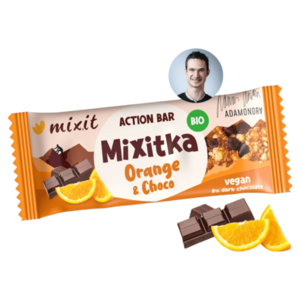 MIXIT Action mixitka Adama Ondry pomeranč a čokoláda BIO 34 g obraz