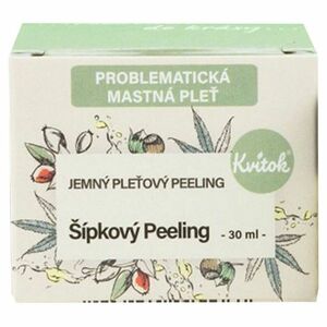 KVITOK Šípkový peeling pro mastnou pleť 30 ml obraz