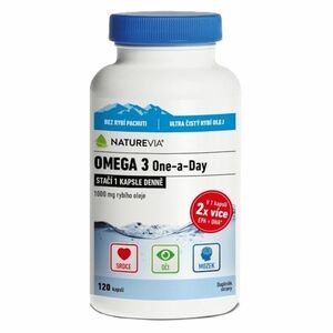 NATUREVIA Omega 3 One a Day 120 kapslí obraz