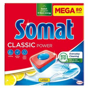 SOMAT Classic Power Tablety do myčky Lemon 80 kusů obraz