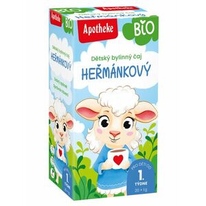 APOTHEKE Dětský čaj BIO heřmánkový 20 x 1 g obraz