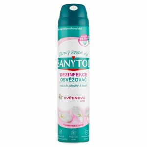 SANYTOL Dezinfekční osvěžovač vzduchu, povrchů a textilií s květinovou vůní 300 ml obraz