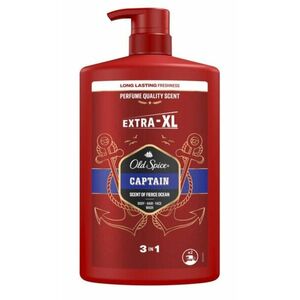 OLD SPICE Captain Sprchový gel a šampon pro muže s tóny santalového dřeva a citrusů 1000 ml obraz