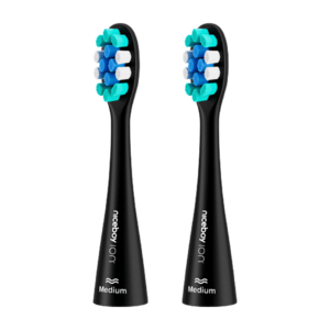 NICEBOY Náhradní hlavice ION Sonic Medium black 2 ks obraz