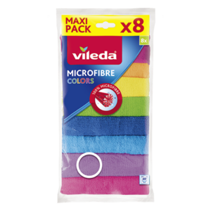 VILEDA Mikrohadřík Colors 8 ks obraz