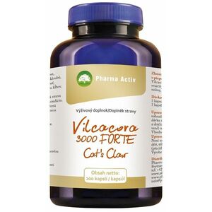 PHARMA ACTIV Vilcacora 3000 FORTE Cat´s Claw 200 kapslí obraz