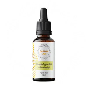 PURAVIA LABS Vitamín D3 pro děti v olivovém oleji 30 ml obraz