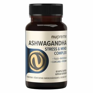 NUPREME Ashwagandha Stress & Mind Complex 60 kapslí obraz