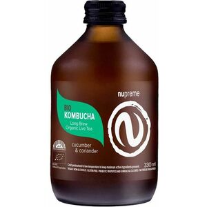 NUPREME Kombucha Cucumber & Coriander BIO 330 ml obraz