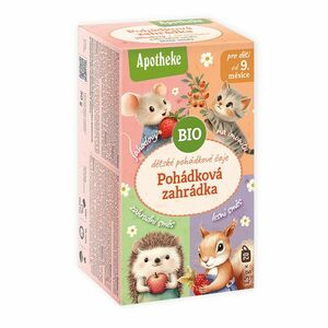 APOTHEKE BIO čaj dětský Pohádková zahrádka 4v1 20 x 1.5 g obraz