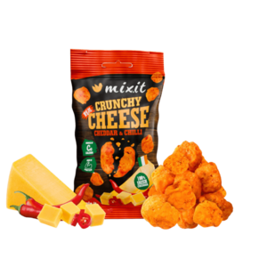 MIXIT Křupavý sýr do kapsy - Irský cheddar & chilli 20 g obraz