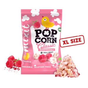 MIXIT Velký BIO popcorn - Malina 75 g obraz