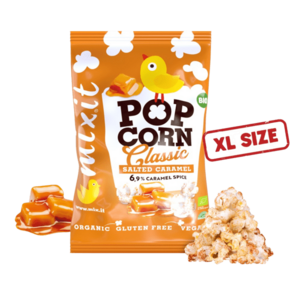 MIXIT Velký BIO popcorn - Slaný karamel 75 g obraz