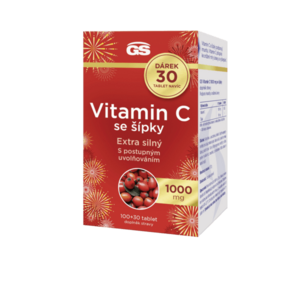GS Vitamin C1000 se šípky 130 tablet obraz