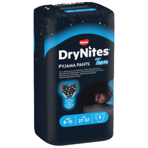 HUGGIES® Plenkové kalhotky Dry Nites pro chlapce s váhou 27–57 kg 9 ks obraz