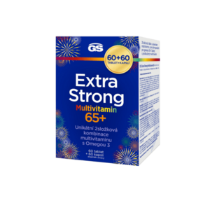 GS Extra Strong Multivitamin 65+, 120 kapslí obraz