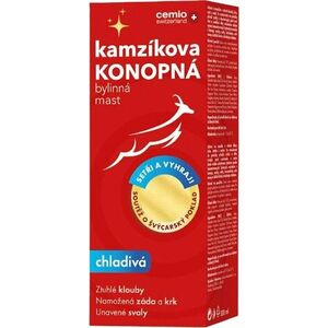 CEMIO Kamzíkova konopná mast chladivá 200 ml obraz