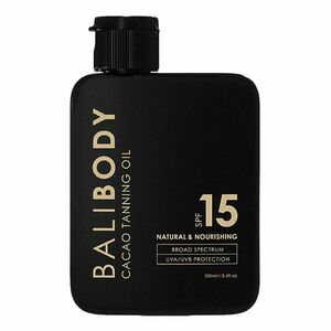 BALI BODY - Cacao Tanning Oil SPF 15 – Ochranný opalovací olej obraz